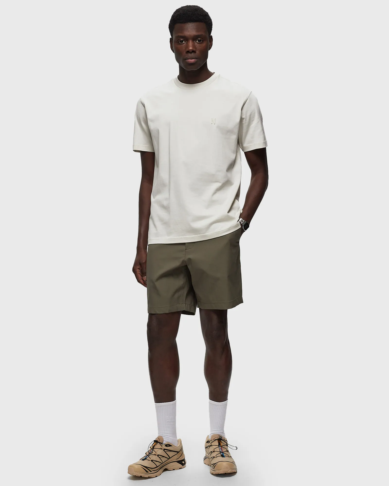 Norse Projects Johannes Organic N Logo T-shirt