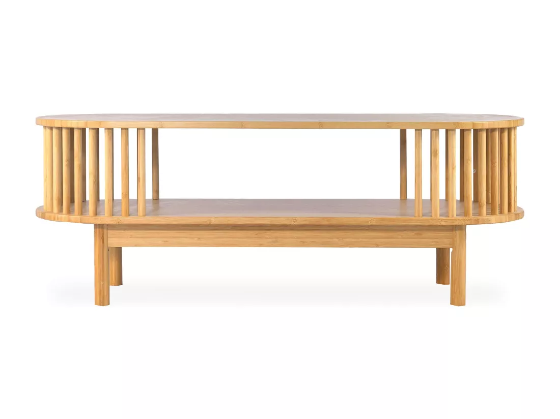 Table Basse Design en Bambou 