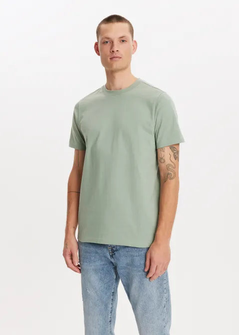 Essential organic t-shirt groen (GRN.L)