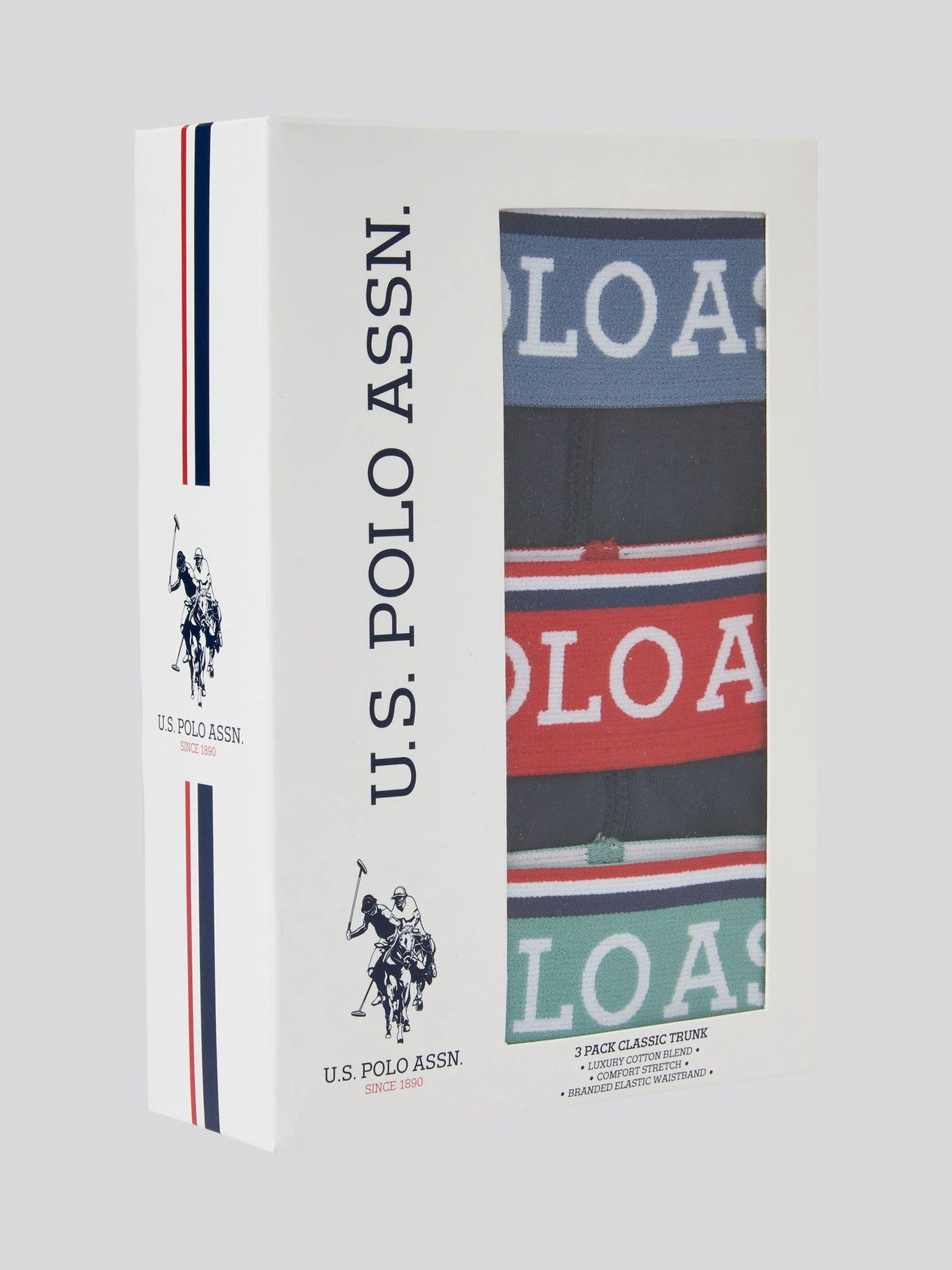 U.S. Polo Assn USPA Trunk 3 Pack