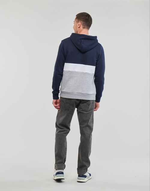 Jack & Jones - JJEREID BLOCKING SWEAT HOOD - Multicolore