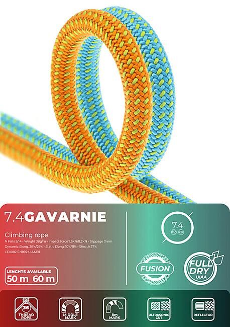 FIXE - CORDE ESCALADE GAVARNIE FULL DRY 7-4