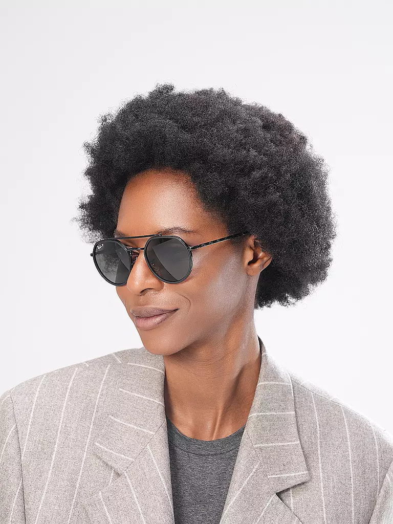 RAY BAN Sonnenbrille 0RB3765/53 schwarz