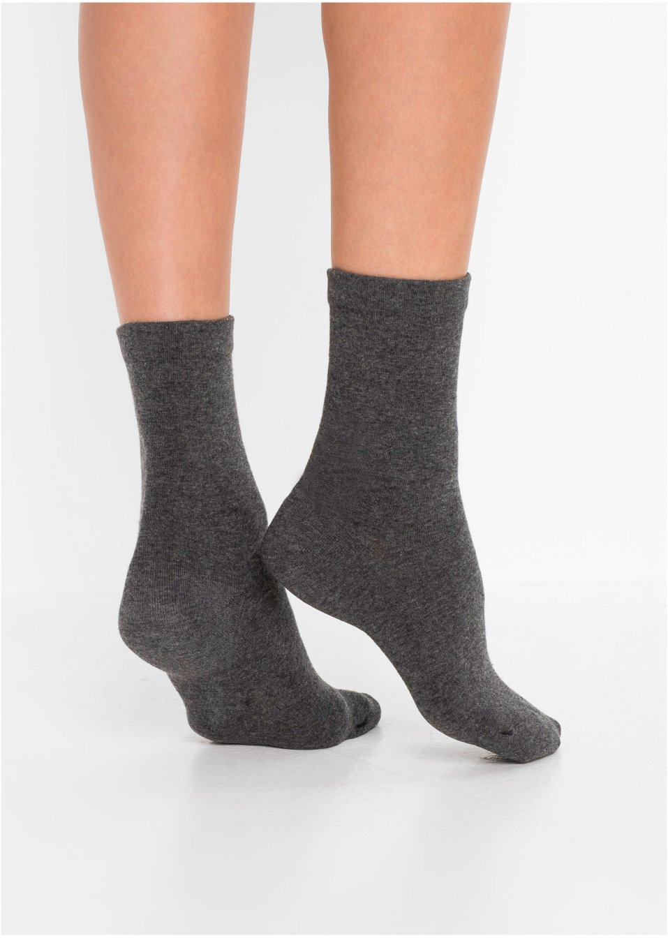 Lot de 4 paires de chaussettes sans pression avec coton