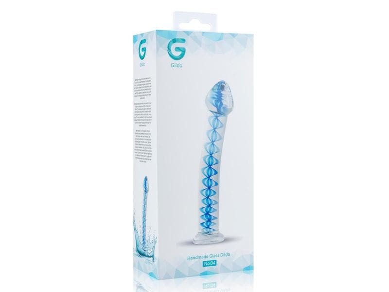 Glass Glass Dildo No. 4 Wasserfester Dildo aus Glas