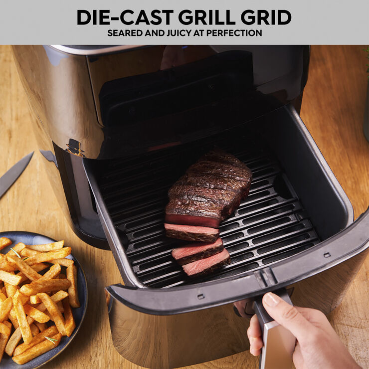 OBH Nordica Easy Fry & Grill Steam  3in1 XXL Black Digital