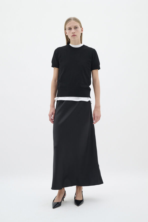 InWear SendraIW Bias Skirt Black