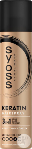 Syoss Laque Cheveux Kératine 300ml