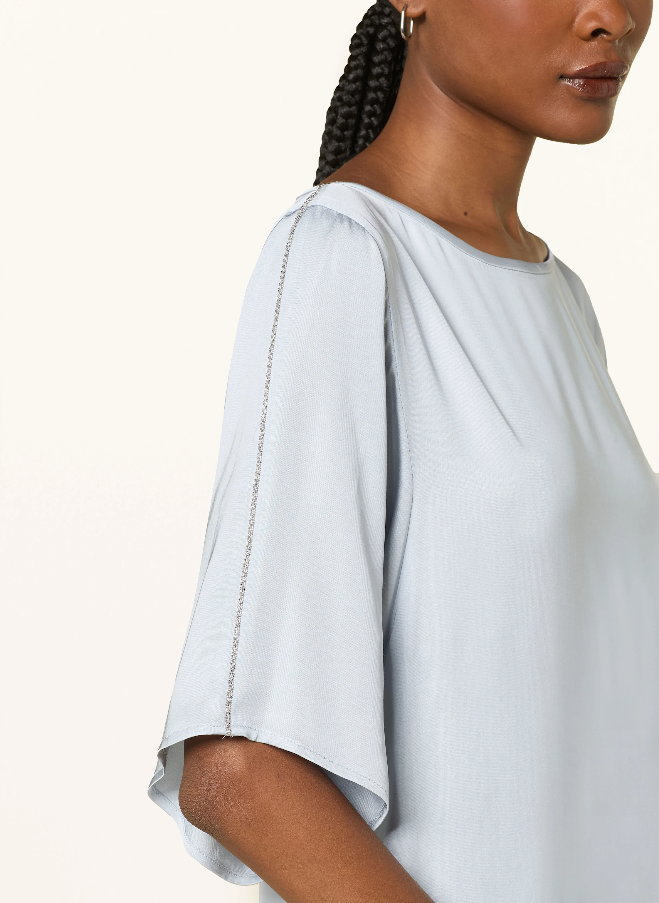 PESERICO Cocktailkleid mit Schmucksteinen