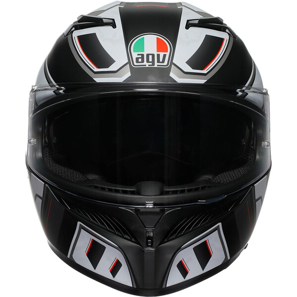AGV - Casque K3 Rivia Noir Mat / Blanc