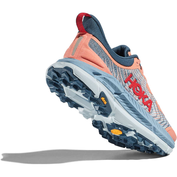 Chaussure trail HOKA ONE ONE MAFATE SPEED 4 W PAPAYA / REAL TEAL