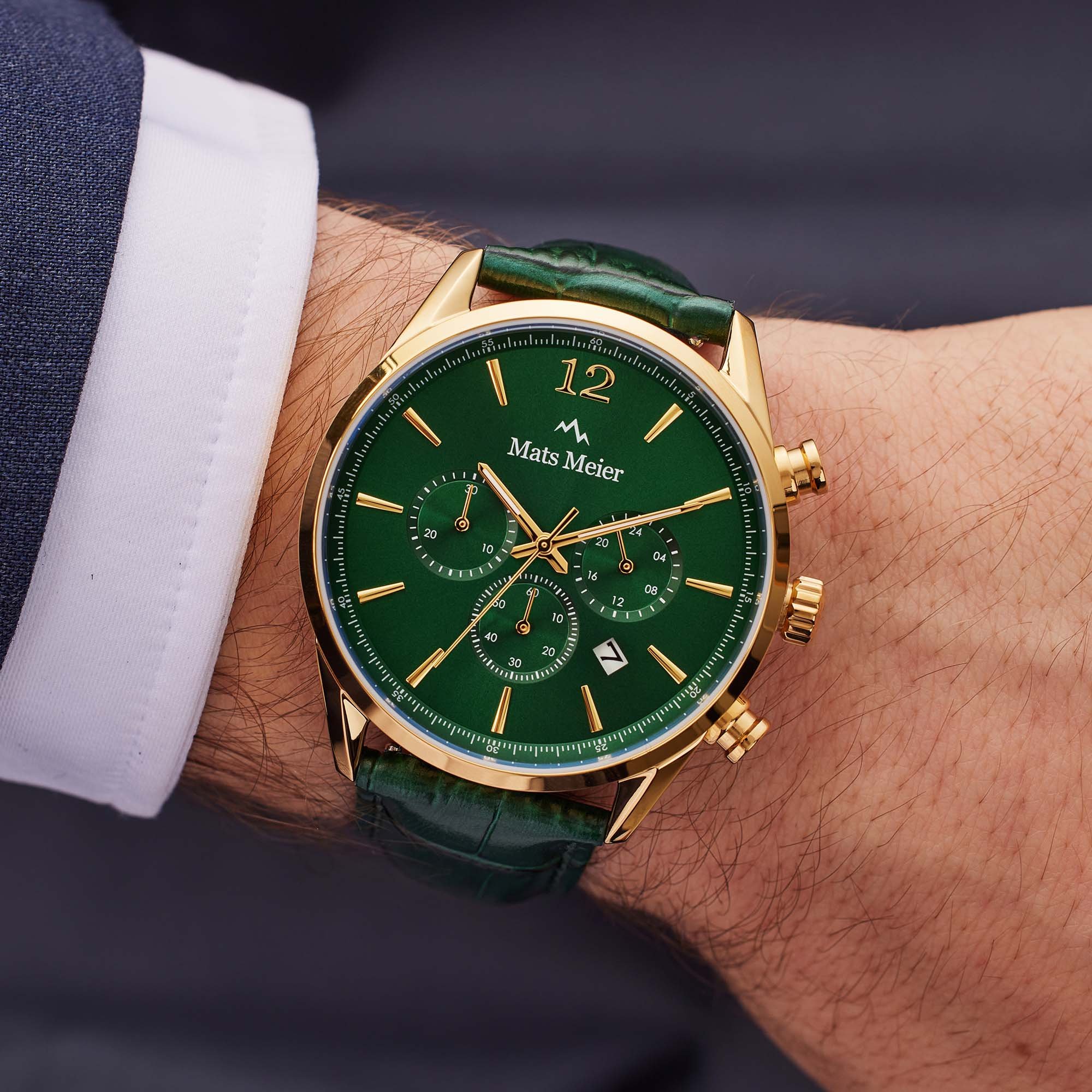 horloge Mats Meier Mats Meier Groen