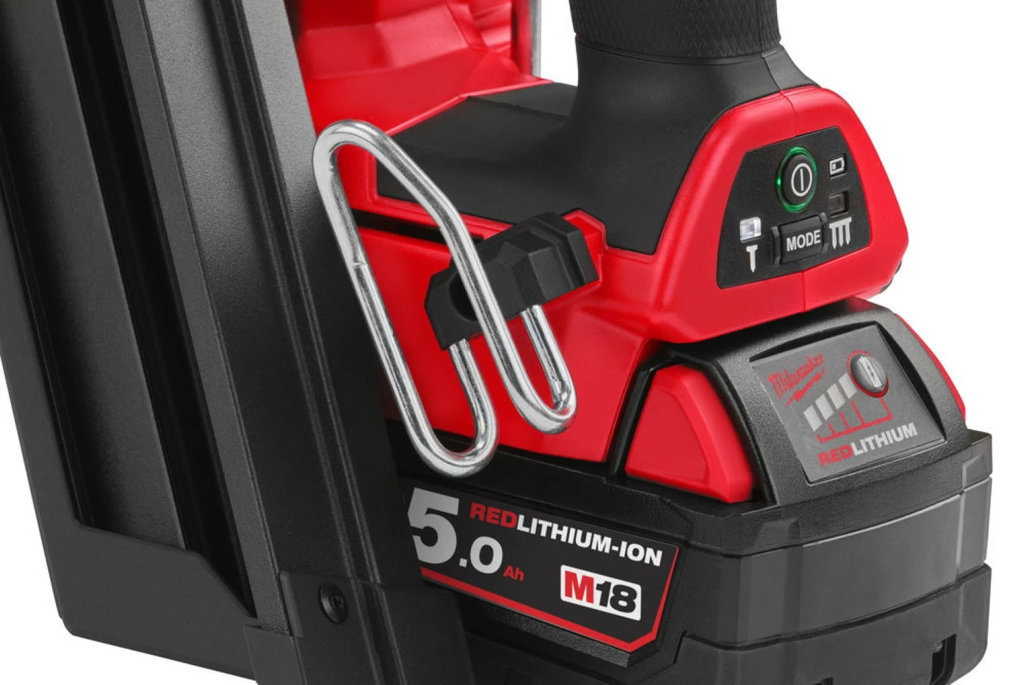 Milwaukee M18 FFN-502C 18V Li-Ion accu tacker set (2x 5.0Ah accu) in koffer - 2,9-3,32mm - 50-90mm