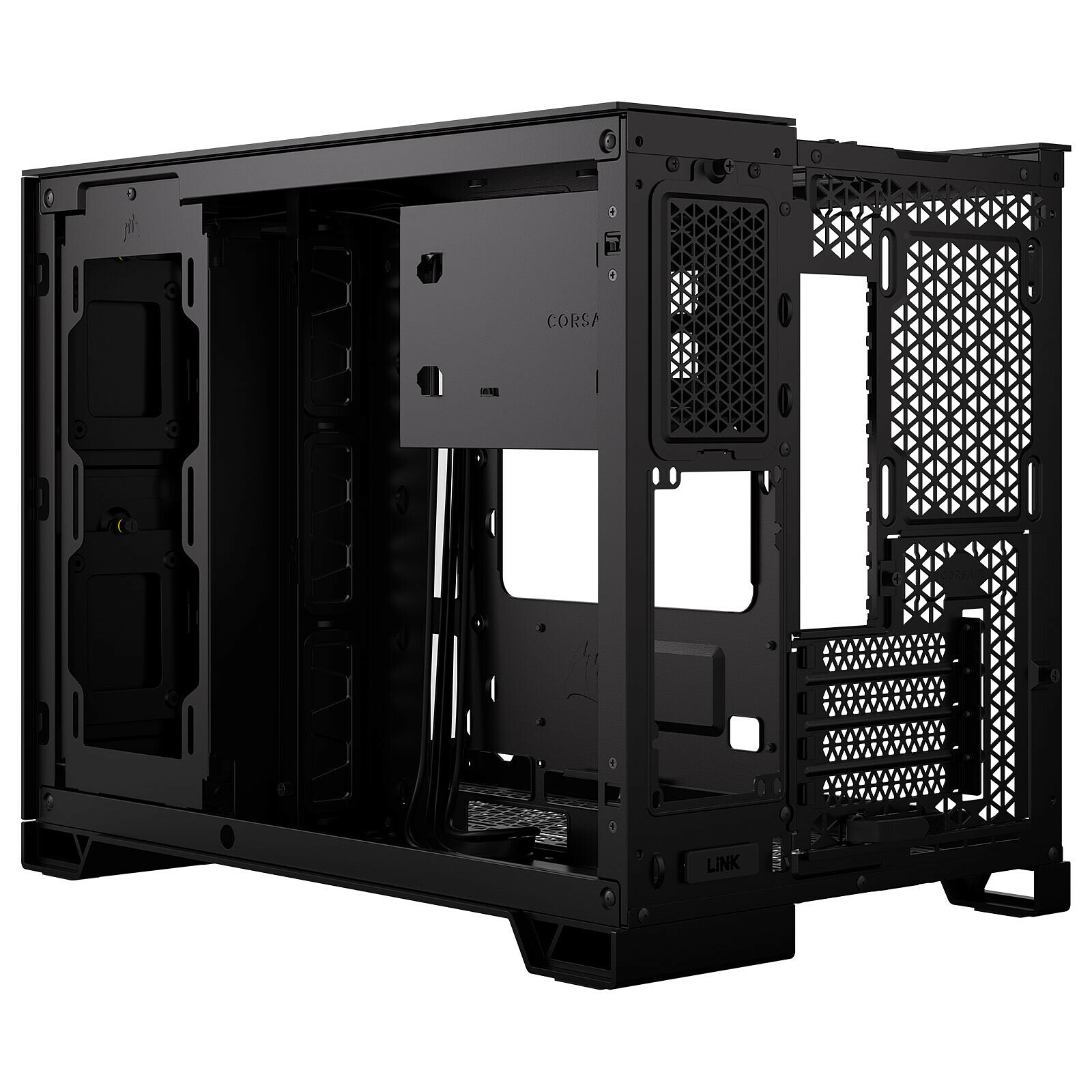 Corsair 2500X - Micro ATX - Noir - Avec fenêtre