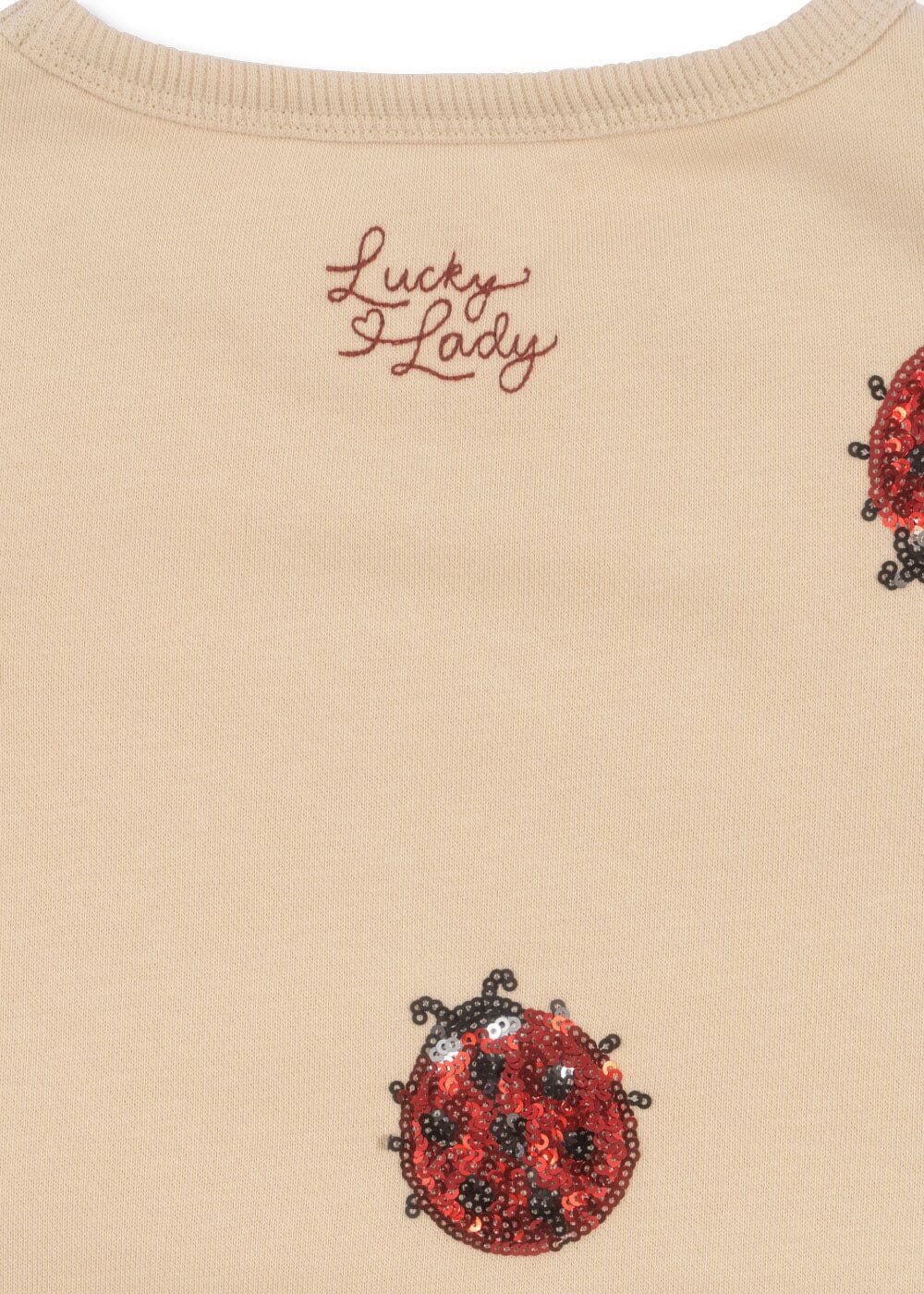 Konges Sløjd Lou Ladybug Glitter Sweatshirt Ocs Ks102204