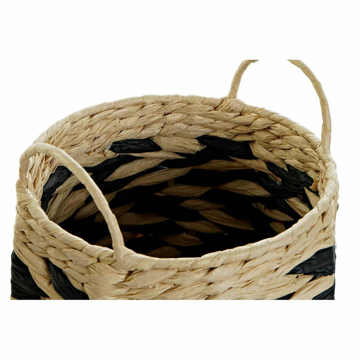 DKD Home Decor Set de Basket - Naturel