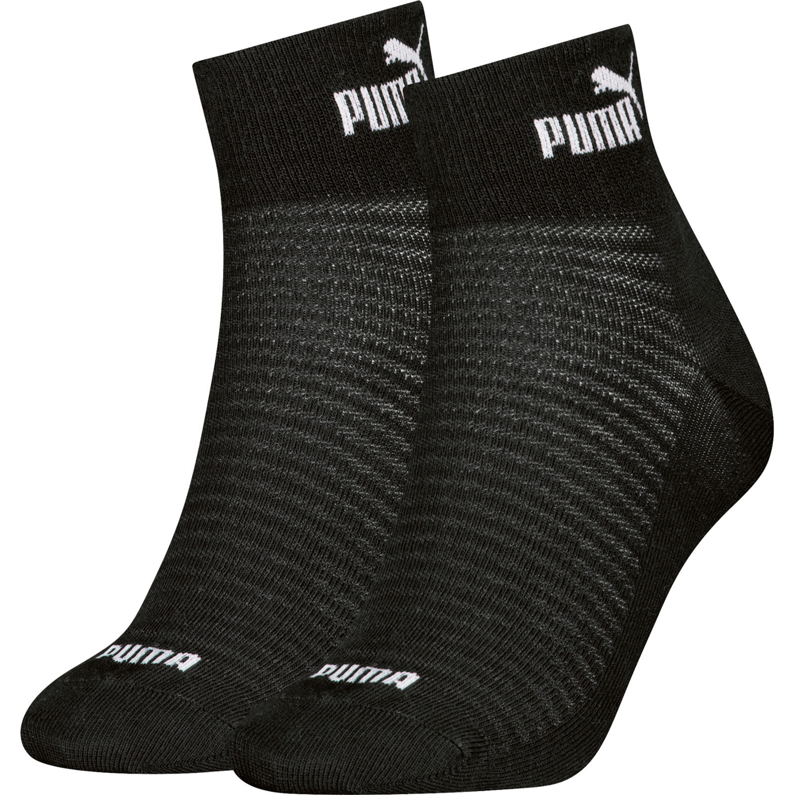 Puma Damen-Quartersocken Mesh, 2 Paar