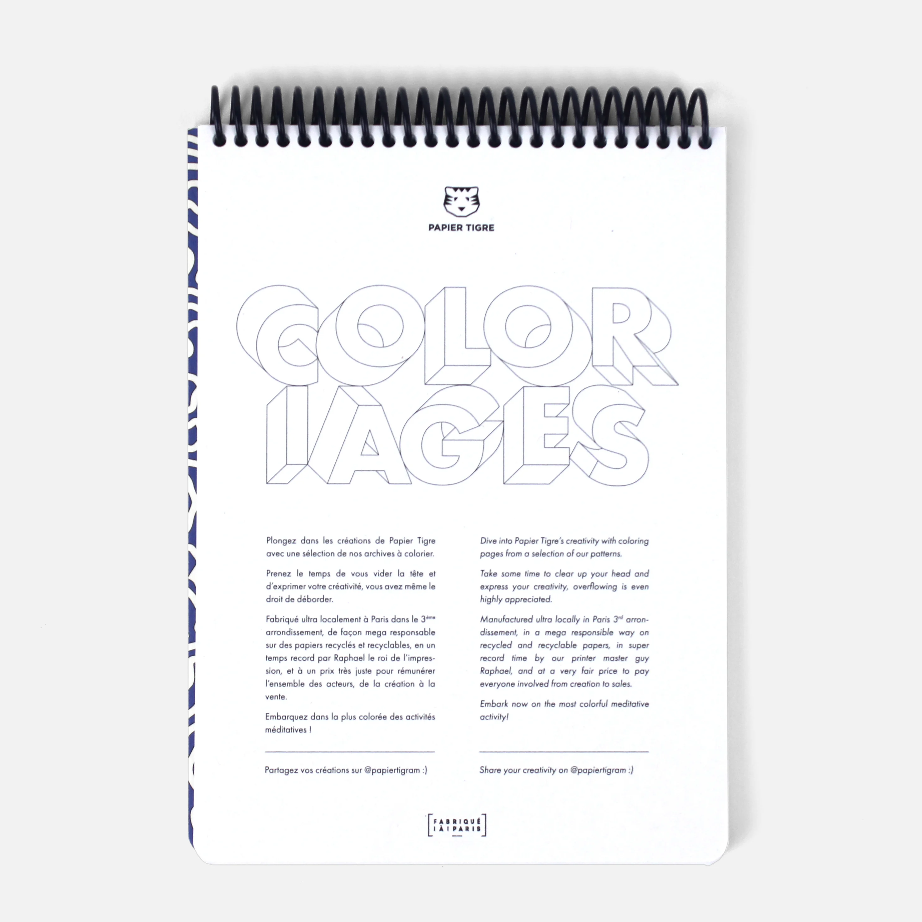 Cahier de coloriages A5 | Multicolore