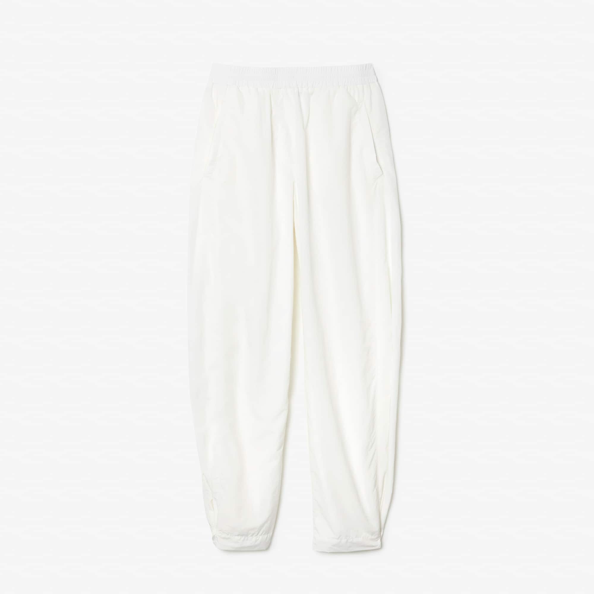 Pantalon de survêtement Sportsuit jambe large en nylon Pantalons de survêtement - Blanc - Lacoste - Femme