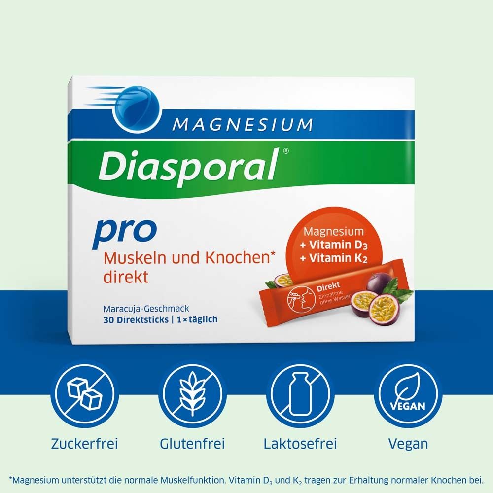 Magnesium-Diasporal® Pro Muskeln und Knochen direkt
