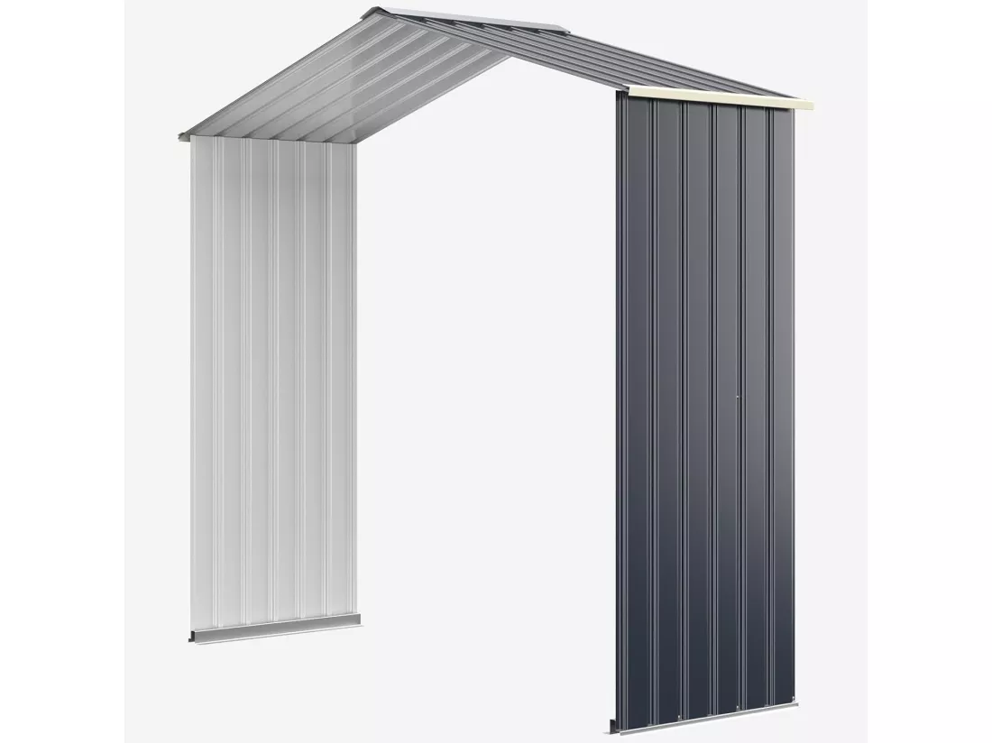 Kit d'Extension pour Abri de Jardin 213,5 x 64 x 194,5cm