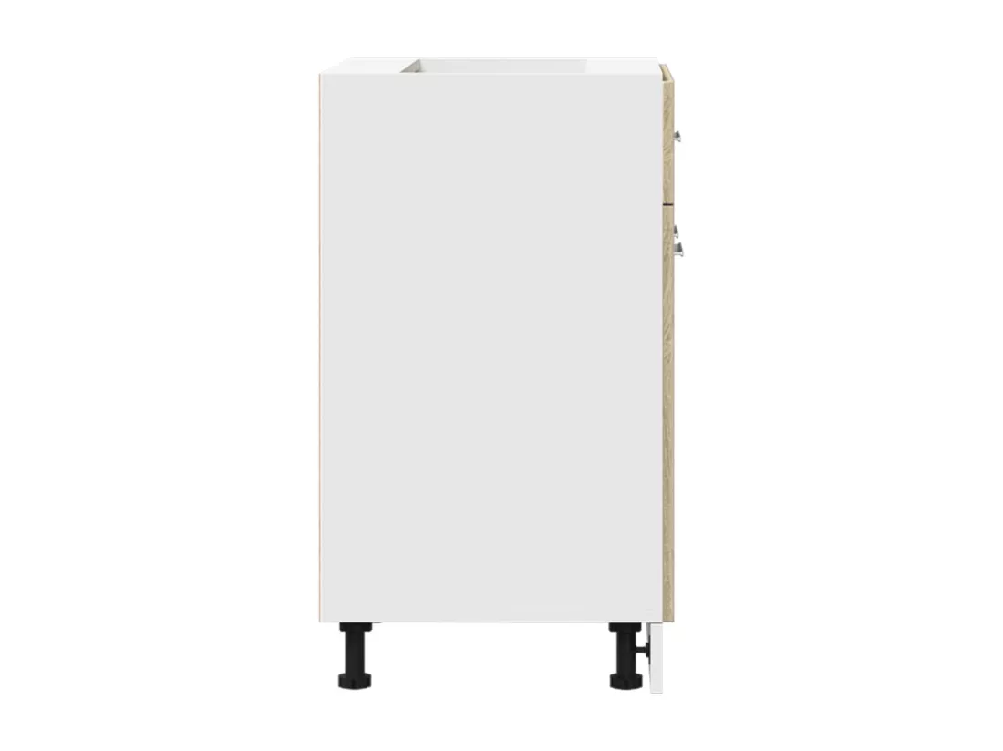 Armoire de plancher tiroir Chêne sonoma 60x46x81,5 cm Aggloméré