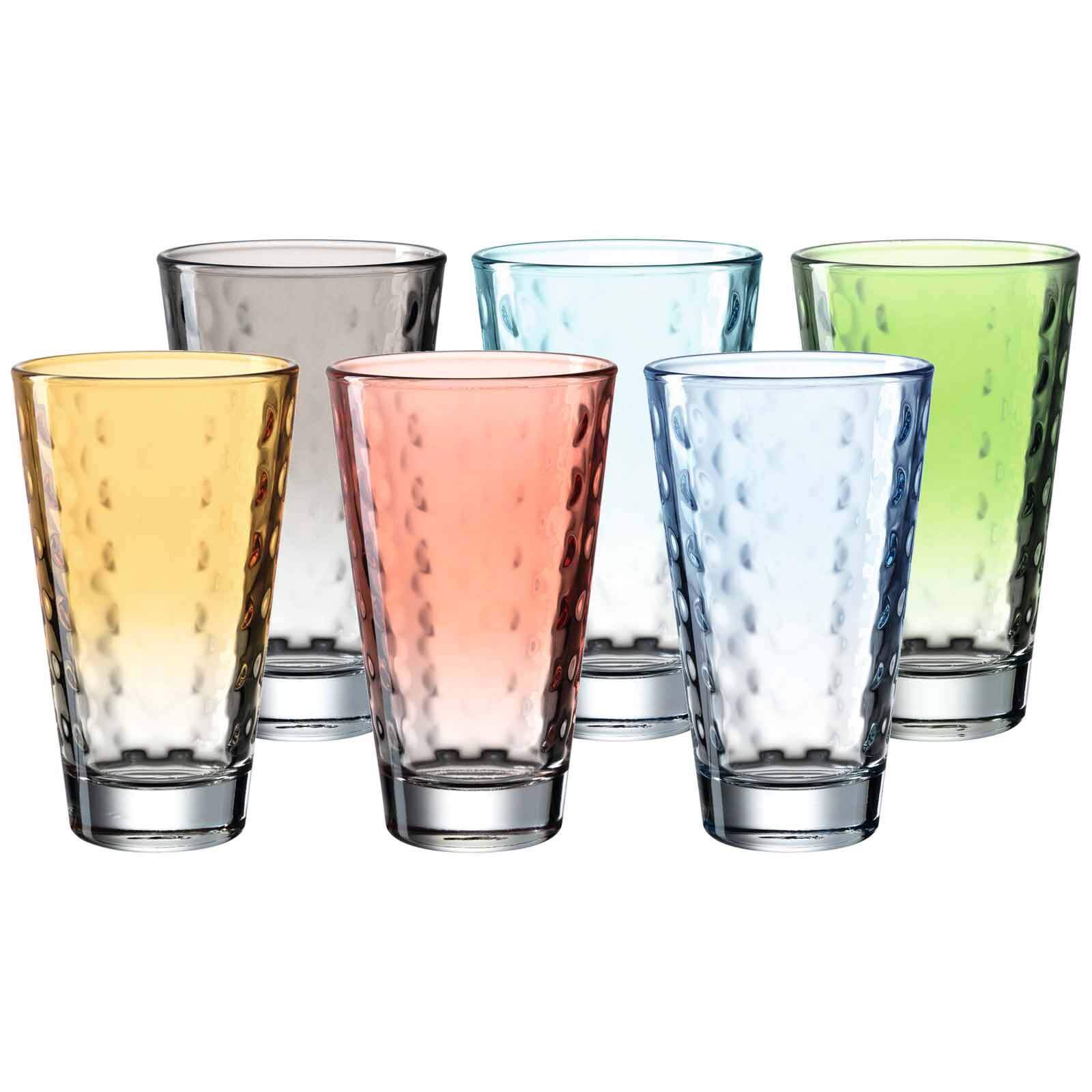 Leonardo Trinkgläser Optic 300 ml 6er Set