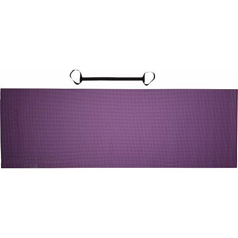 Tunturi PVC yogamåtte 4 mm 182 x 61 cm - lilla