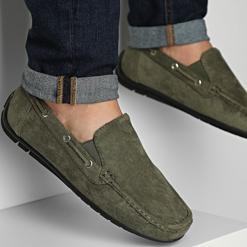 Mocassins Vert Kaki