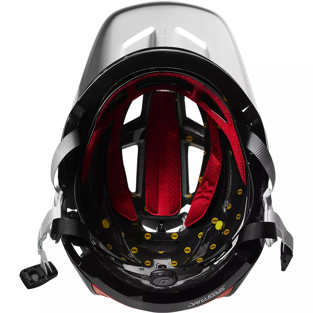 FOX Speedframe Pro MIPS cykelhjelm sort/hvid fade