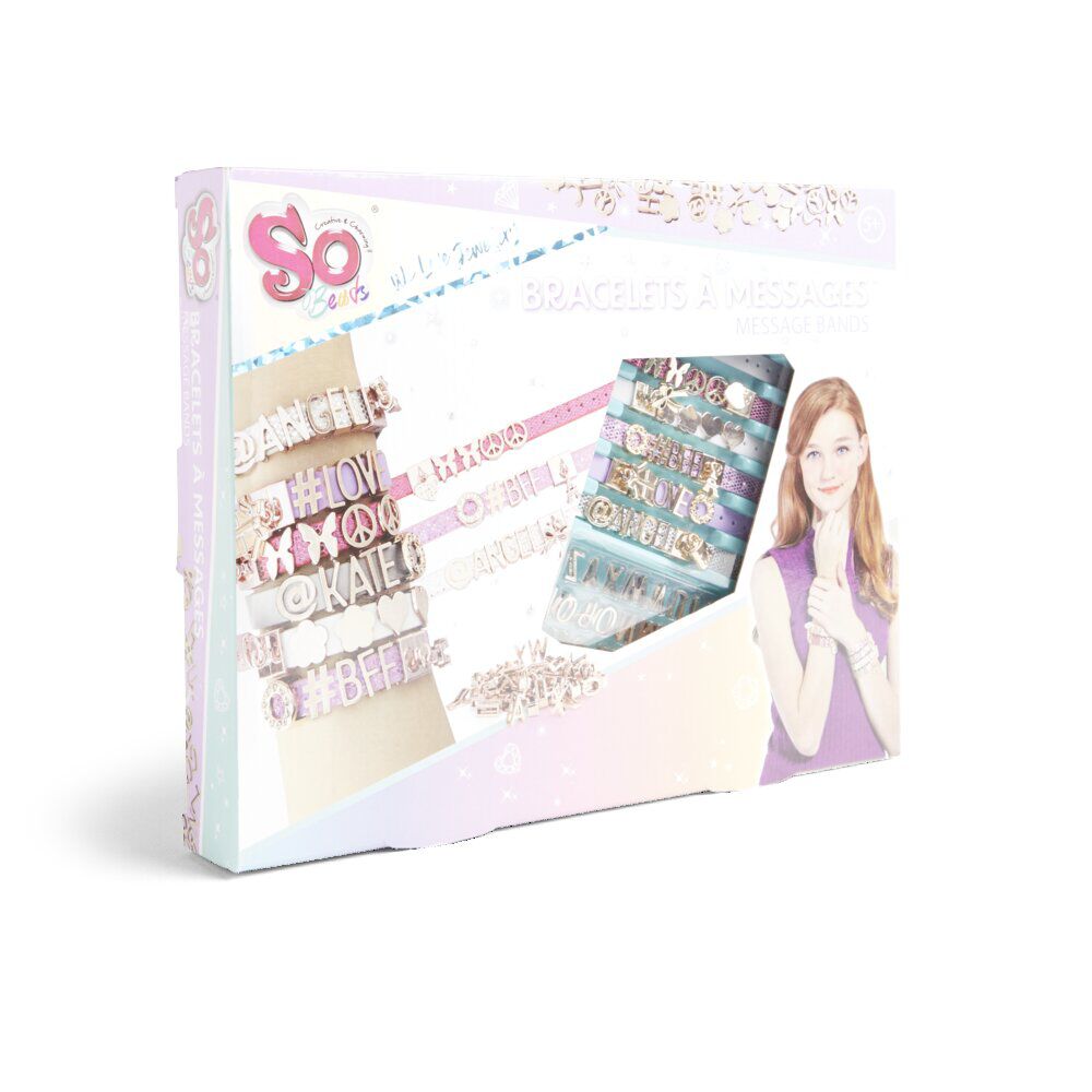 Coffret création bracelets à messages