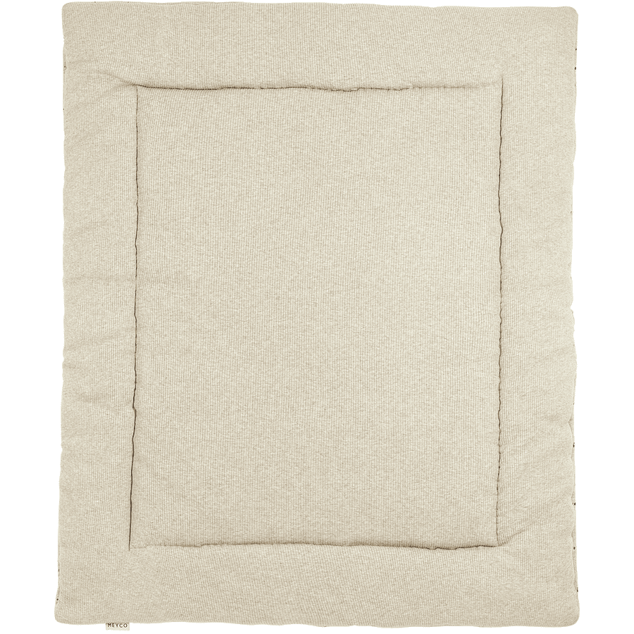 MEYCO Laufgittereinlage Rib Mini Spot - Sand Melange - 80 x 100 cm