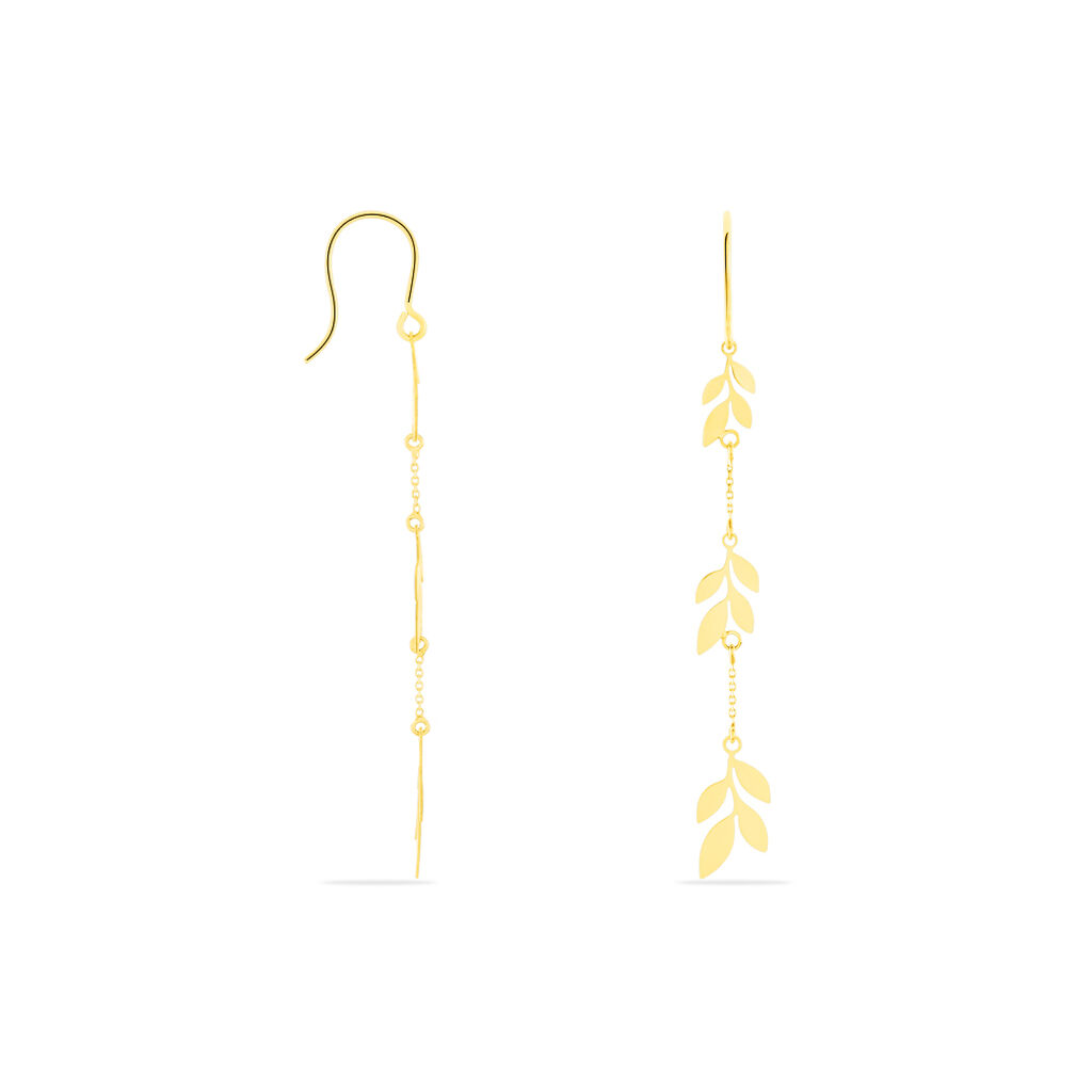 Boucles D'oreilles Pendantes Edinna Or Jaune