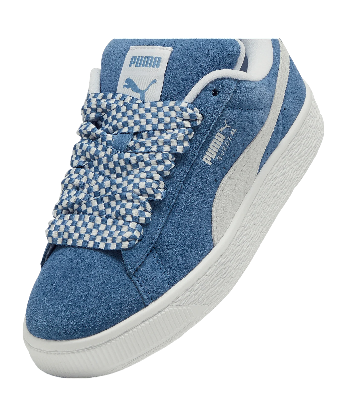 PUMA Suede XL Lace Sneaker Damen Blau F01