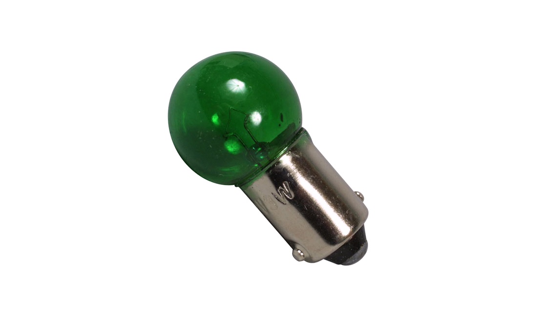 Pære BA9S, 12V-3W, Grøn