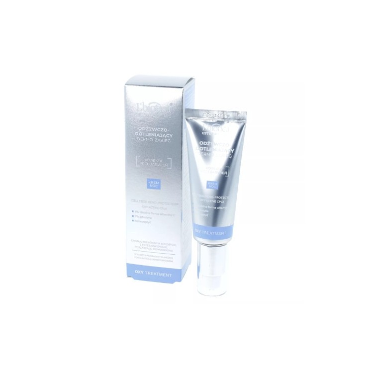 L'biotica Oxy Treatment Dermo - behandeling Voedende en zuurstofrijke gezichtscrème voor de nacht 35 ml