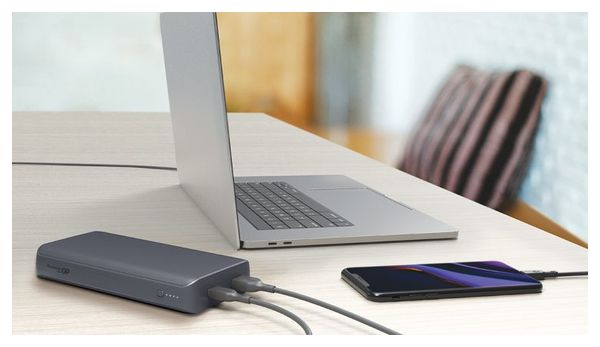 Kit Solaire 1200g - PT21 USB-C   Batterie 20.000 mAh 65W USB-C