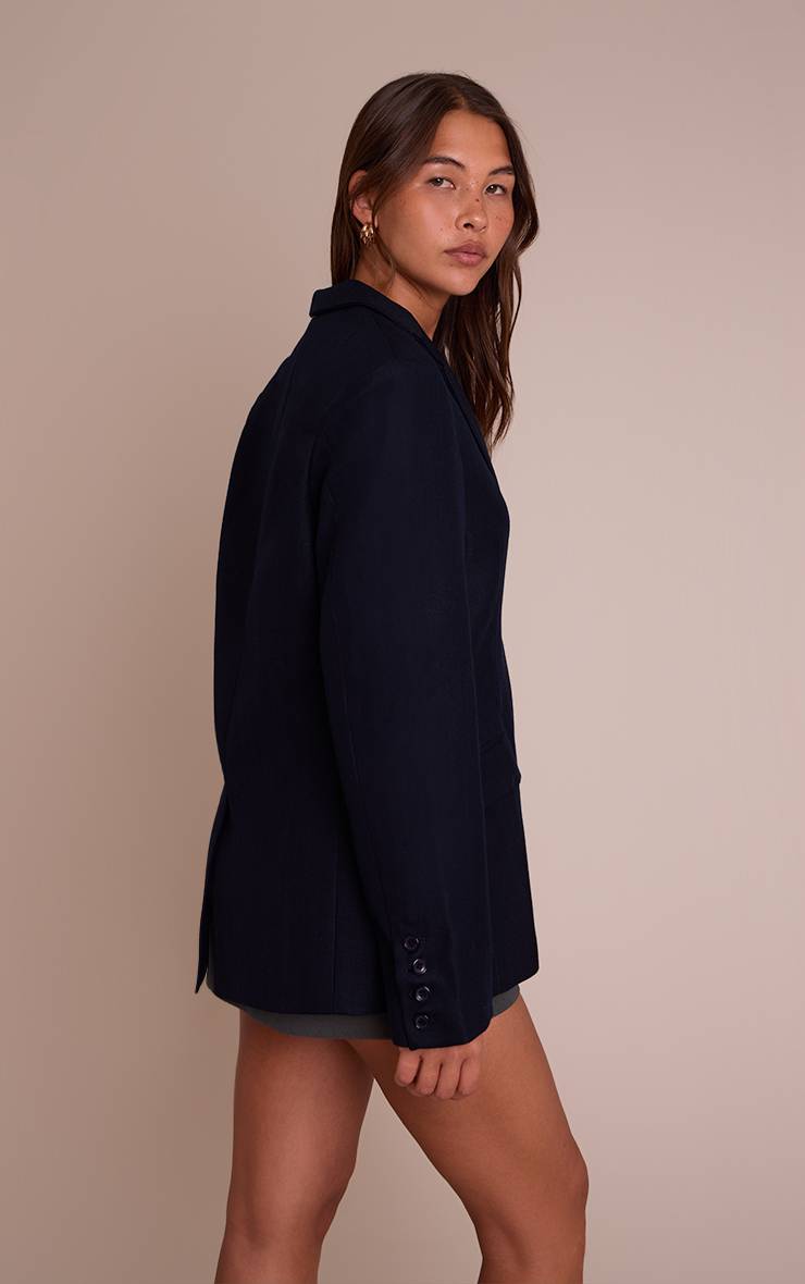 Bleu Marine Blazer Premium Boyfriend