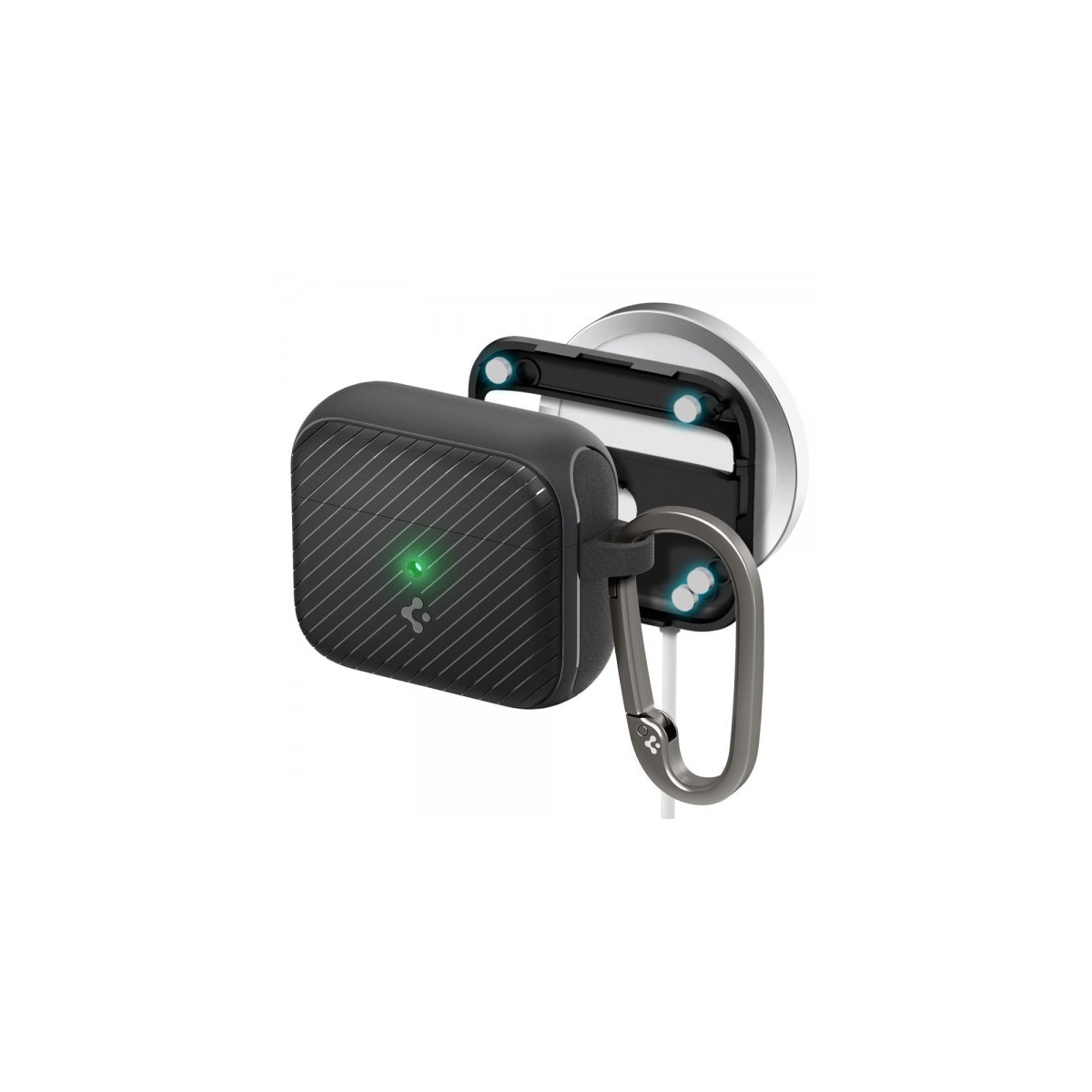 Spigen AirPods 3 Deksel Mag Armor Matte Black