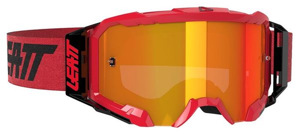 Masque Leatt Velocity 5.5 Iriz Rouge - Ecran rouge 28%