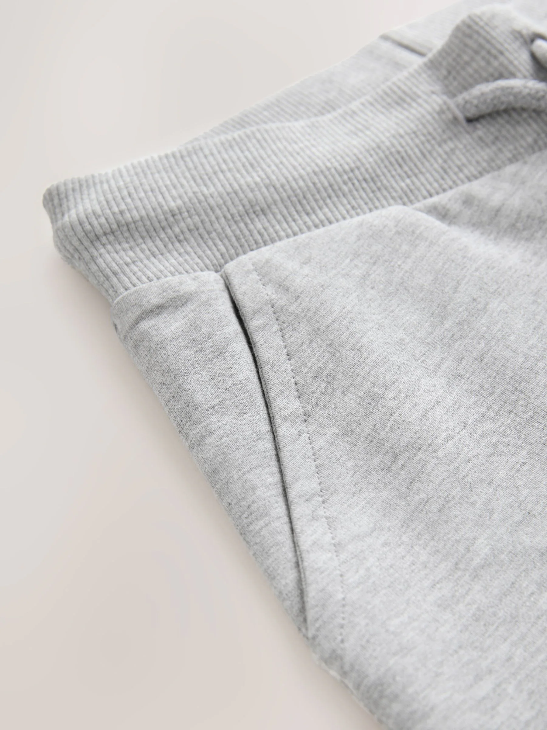Grijs gemêleerd - Klassieke jersey joggingbroek (3mnd -7jr)