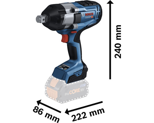 Bosch Professional GDS 18V-1050 H 3/4