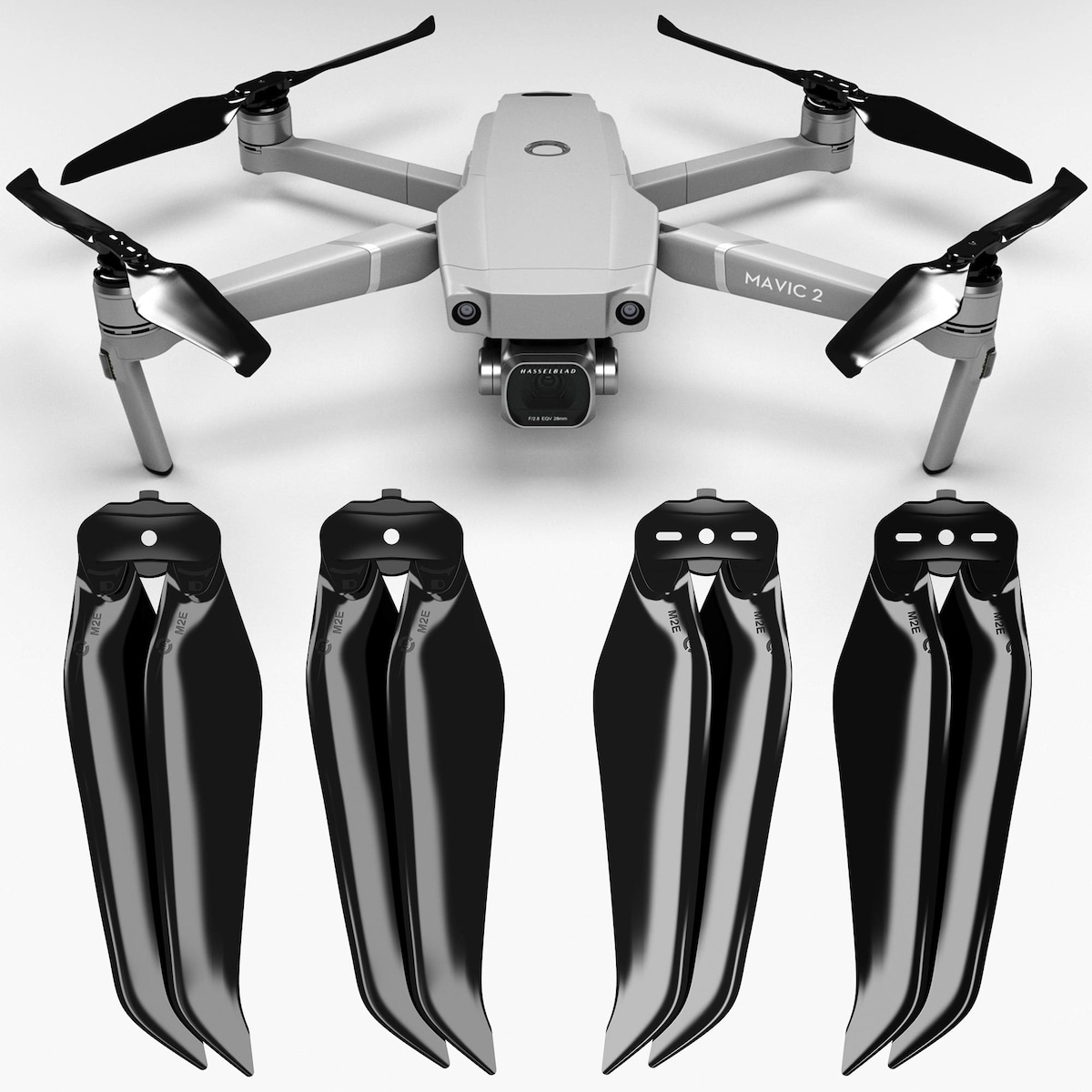 Master Airscrew Mavic 2 Stealth Prop Set - Black