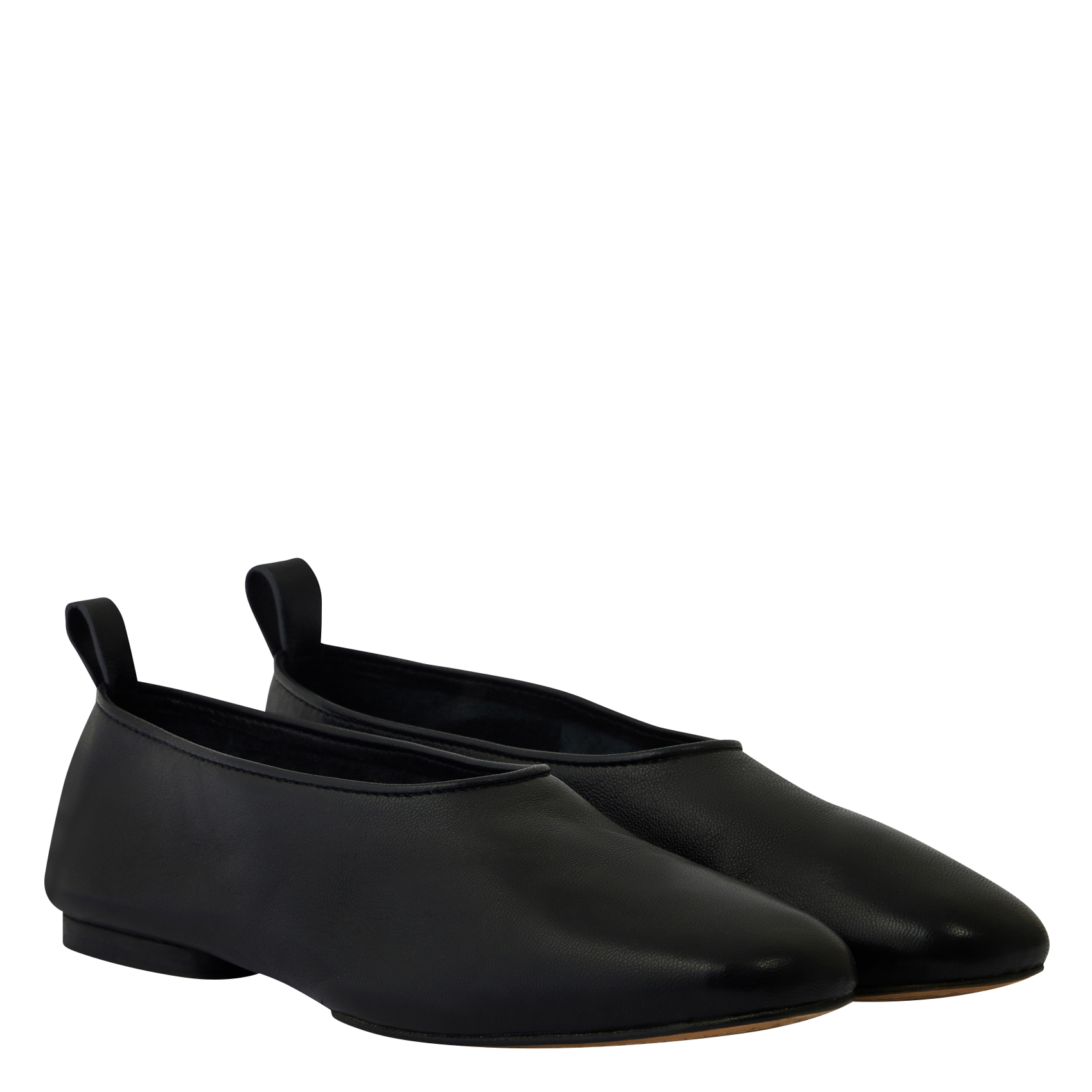 BALA - Ballerine en cuir | Noir