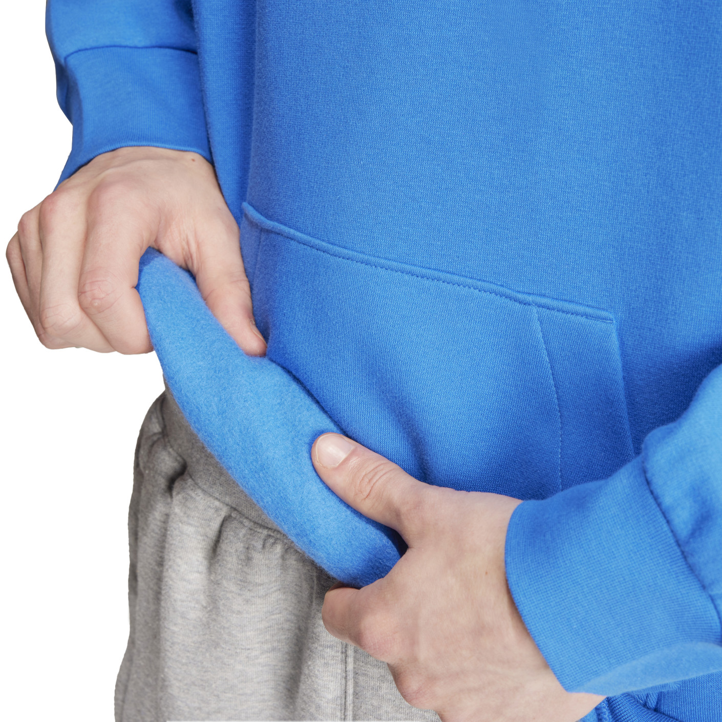 Adidas Italië DNA Hoodie 2024-2026 Blauw Goud