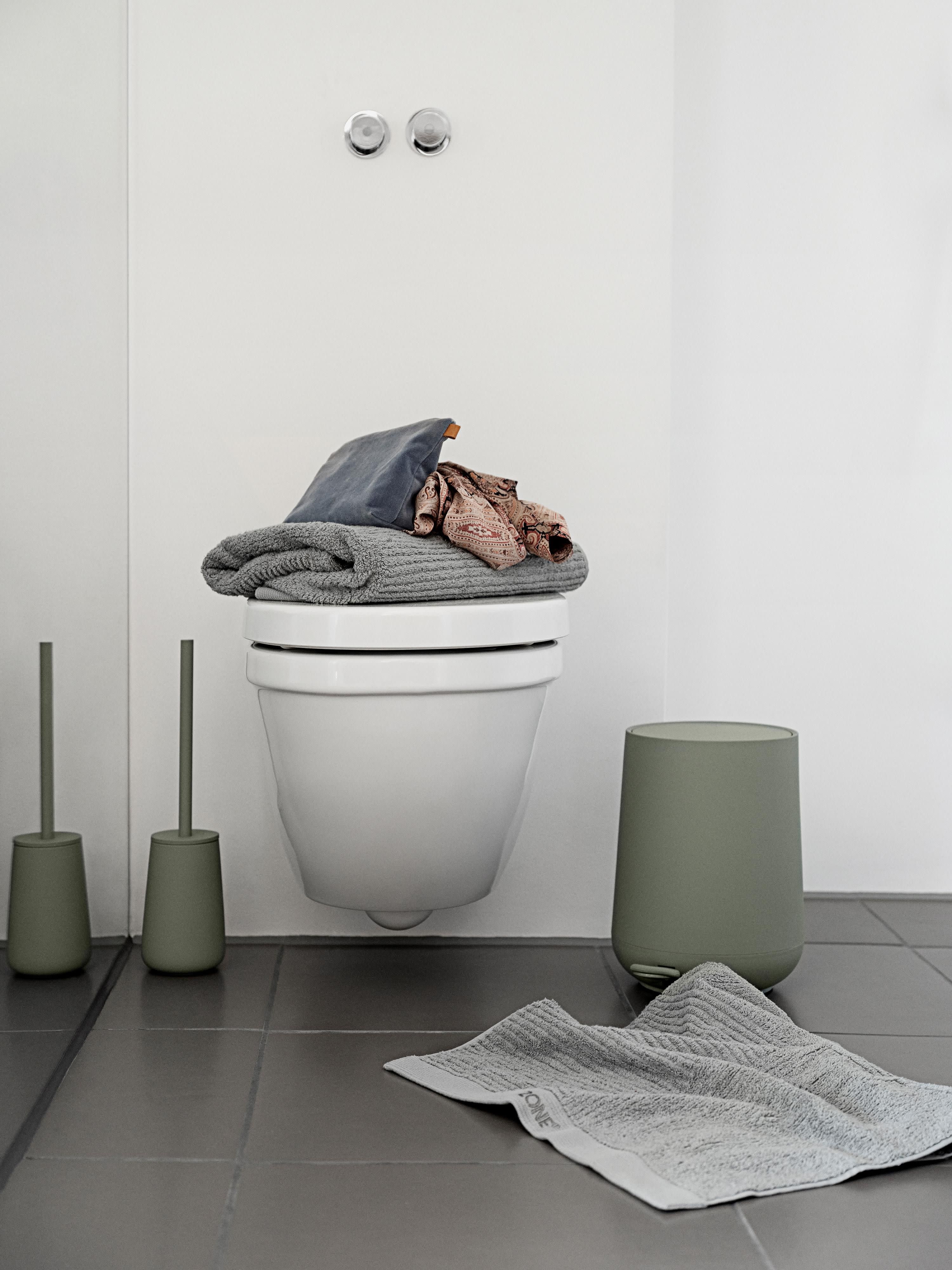 Toiletborstel Nova met porseleinen houder