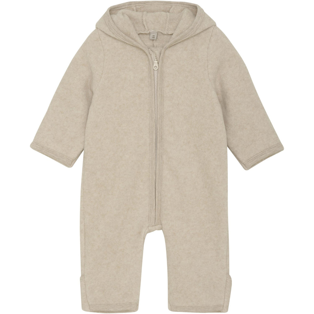 Køb Huttelihut Camel Melange Køredragt Ears Cot. Fleece
