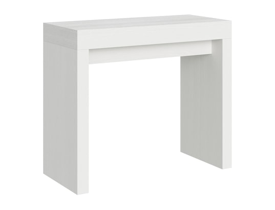 ITAMOBY - Console extensible roxell 90x40/300cm frêne blanc