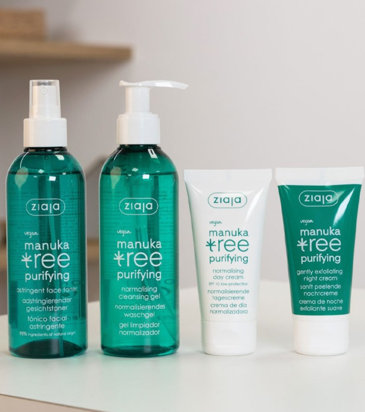 Ziaja - Conjunto de presentes Manuka Tree Purifying