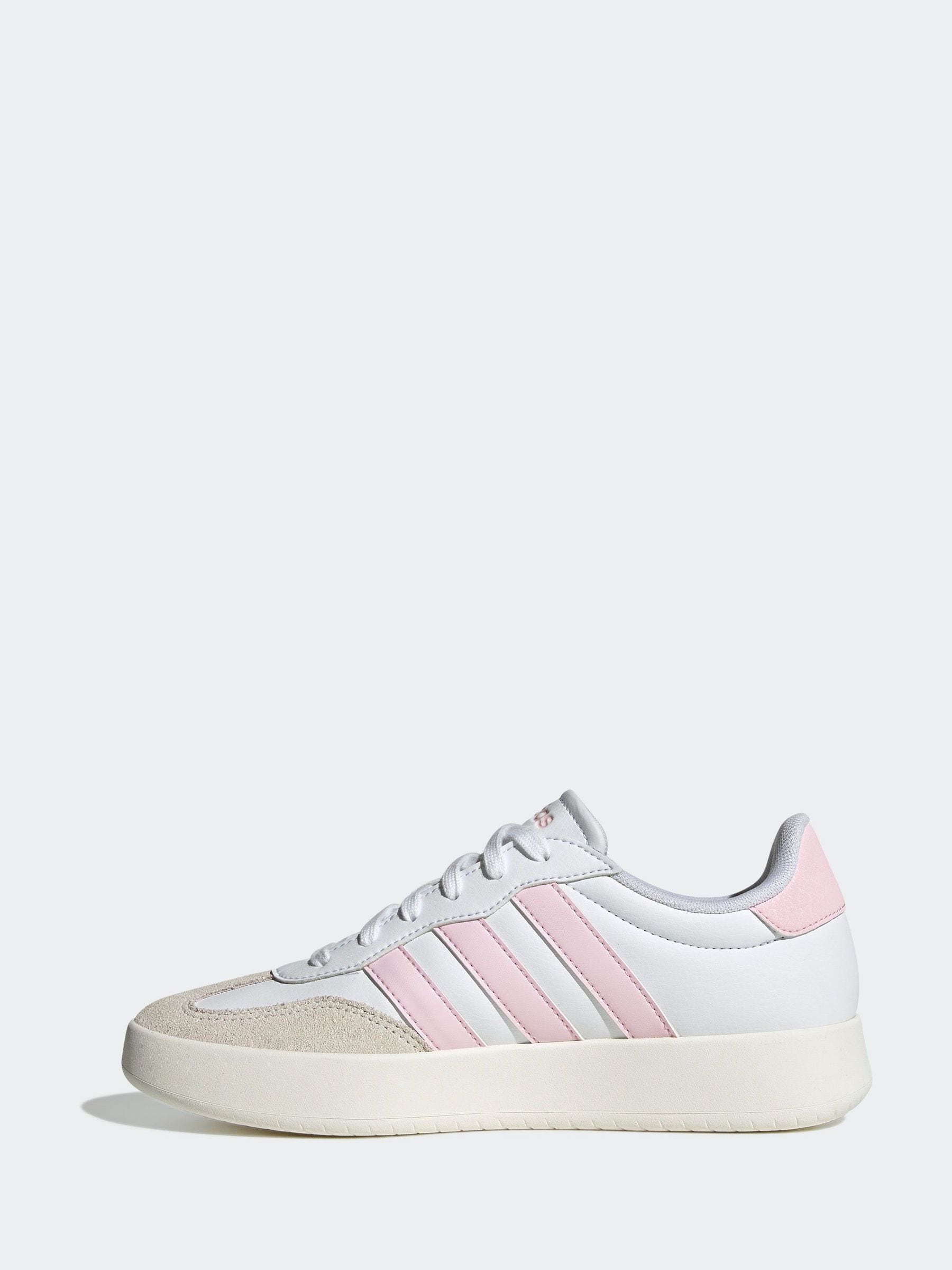 Wit/Grijs - adidas Barreda-sneakers